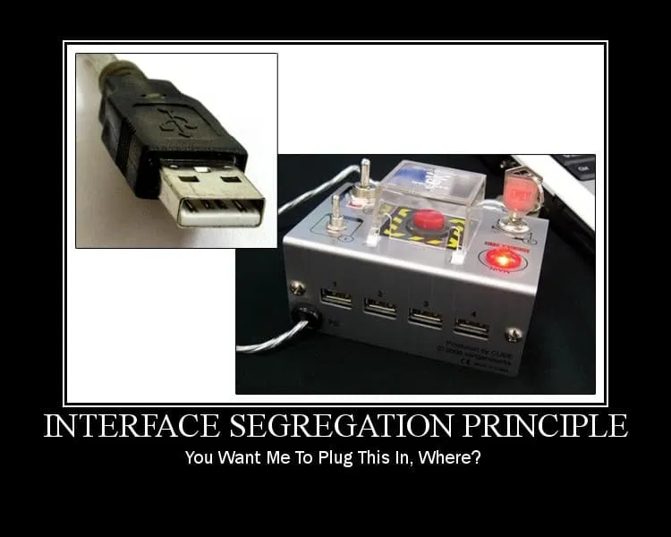 Principio Segregación de Interfaces